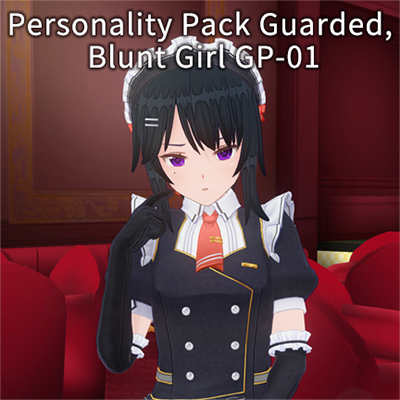 CUSTOM ORDER MAID 3D2 Personality Pack Guarded, Blunt Girl GP-01