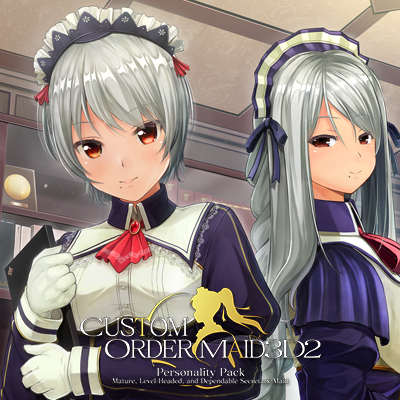 CUSTOM ORDER MAID 3D2 Personality Pack Pack Mature, Level-Headed, and Dependable Secretary Maid