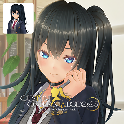 【Sale】Custom Order Maid 3D2 & 2.5 Situation Character Pack Street Devil 